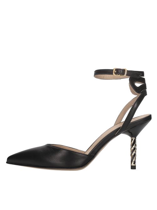 Décolleté slingback in pelle WO MILANO | 644 NAPPANERO